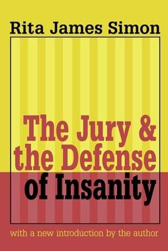 Cover image for Jury and the Defense of Insanity