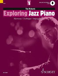 Cover image for Exploring Jazz Piano Vol. 1: Harmony / Technique / Improvisation