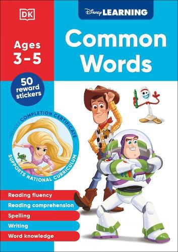 Cover image for Disney Learning Common Words (Ages 3-5)