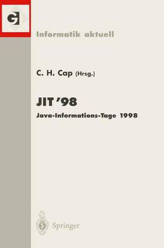 Cover image for JIT'98 Java-Informations-Tage 1998: Frankfurt/Main, 12./13. November 1998