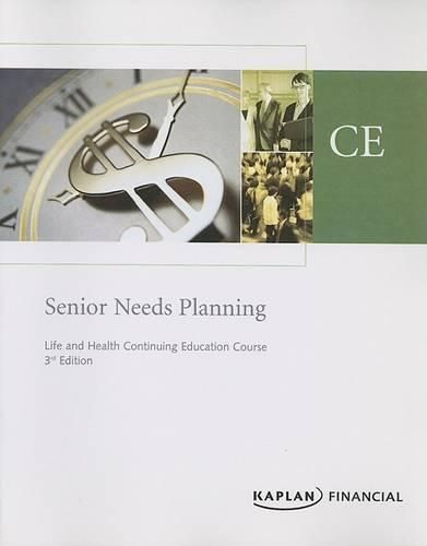 Cover image for Senior Needs Planning Textbook