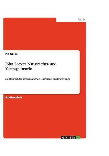 Cover image for John Lockes Naturrechts- und Vertragstheorie