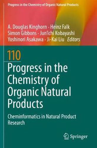 Cover image for Progress in the Chemistry of Organic Natural Products 110: Cheminformatics in Natural Product Research