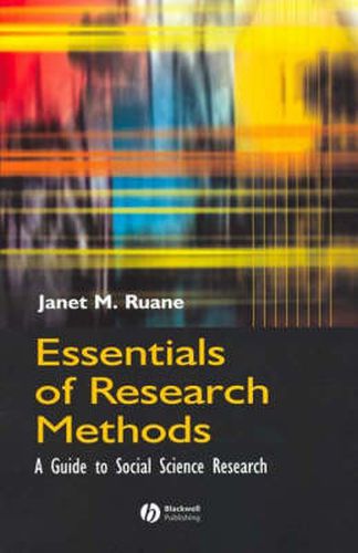 Cover image for Essentials of Research Methods: A Guide to Social Science Research