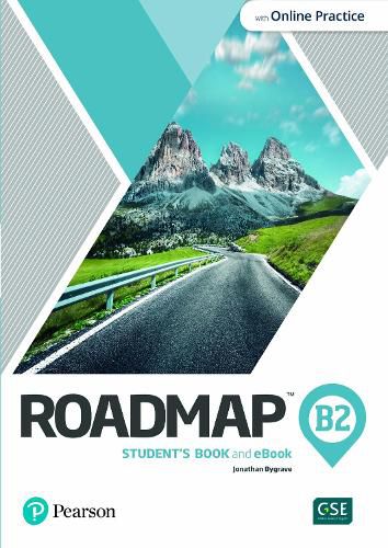 Cover image for Roadmap B2 Student's Book & eBook with Online Practice
