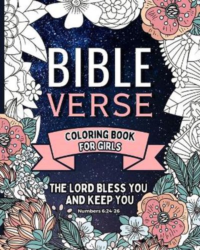 Cover image for Bible Verse Coloring Book For Girls