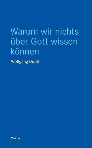 Cover image for Warum wir nichts uber Gott wissen koennen