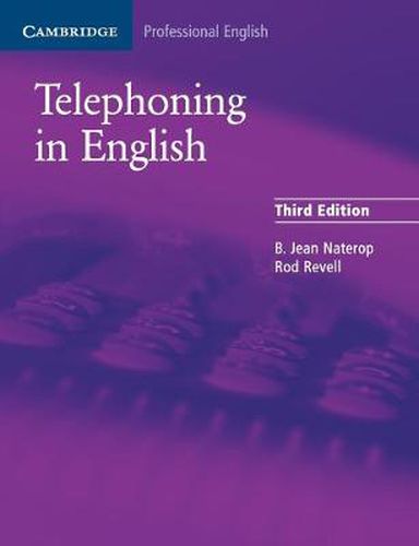 Cover image for Telephoning in English Pupil's Book