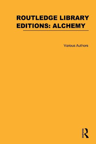 Cover image for Routledge Library Editions: Alchemy