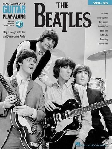 Cover image for The Beatles: Guitar Play-Along Volume 25