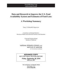 Cover image for Data and Research to Improve the U.S. Food Availability System and Estimates of Food Loss: A Workshop Summary