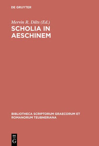 Scholia in Aeschinem CB