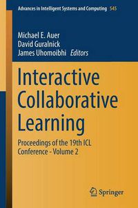 Cover image for Interactive Collaborative Learning: Proceedings of the 19th ICL Conference - Volume 2
