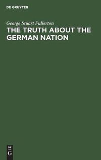 Cover image for The truth about the german nation