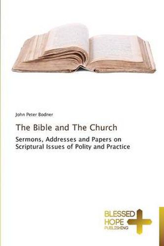 Cover image for The Bible and The Church