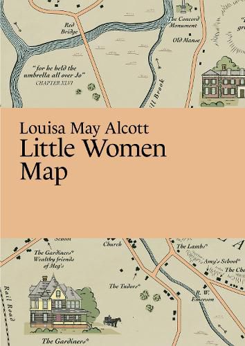 Cover image for Louisa May Alcott, Little Women Map