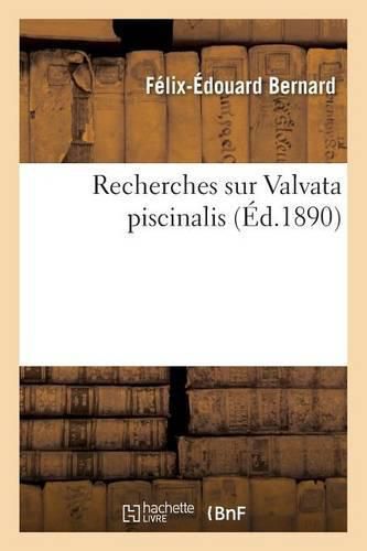 Recherches Sur Valvata Piscinalis