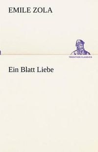 Cover image for Ein Blatt Liebe