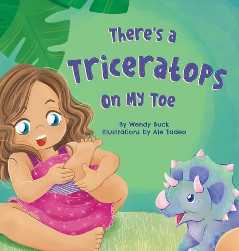 Cover image for There's a Triceratops on My Toe