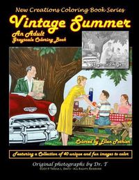 Cover image for New Creations Coloring Book Series: Vintage Summer