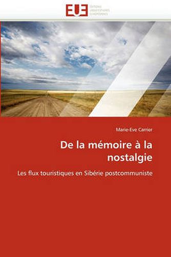 Cover image for de La Memoire a la Nostalgie