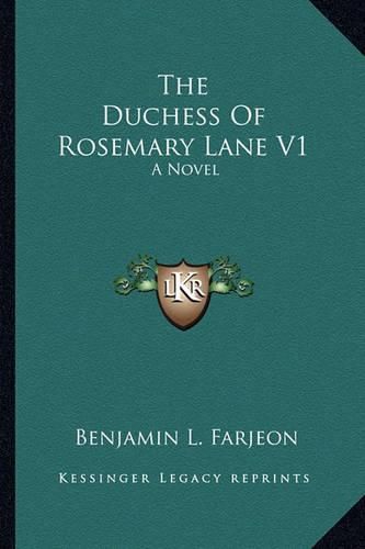 Cover image for The Duchess of Rosemary Lane V1