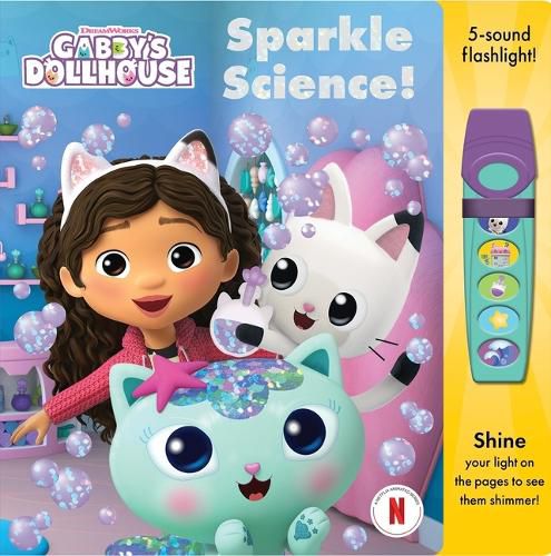 Cover image for Gabbys Dollhouse Sparkle Science Glow Flashlight