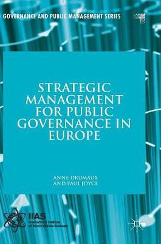 Cover image for Strategic Management for Public Governance in Europe