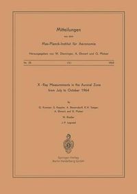 Cover image for X-Ray Measurements in the Auroral Zone from July to October 1964