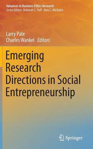 Cover image for Emerging Research Directions in Social Entrepreneurship