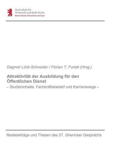 Cover image for Attraktivitat der Ausbildung fur den OEffentlichen Dienst