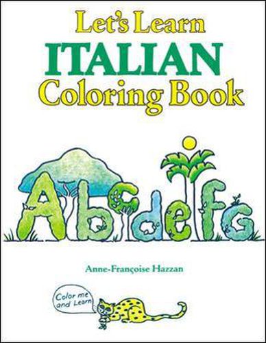 Cover image for COLORING BOOKS: LETS LEARN ITALIAN COLORING BOOK