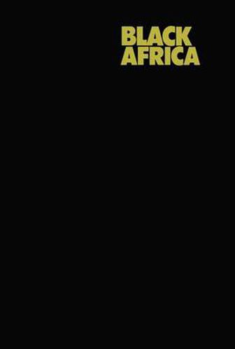 Cover image for Black Africa: Literature and Language