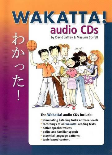 Cover image for Wakatta!: Senior Secondary Japanese Course: Set 7 Audio CDs