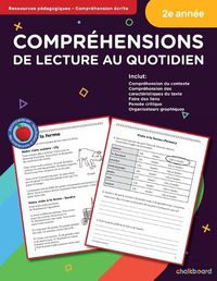 Cover image for Canadian French Daily Reading Comprehension Grade 2