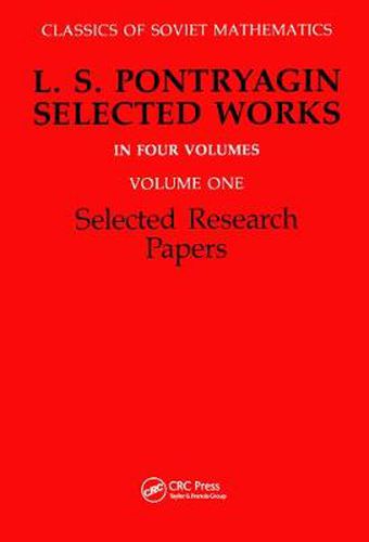 Cover image for L. S. Pontryagin Selected Works: Selected Research Papers