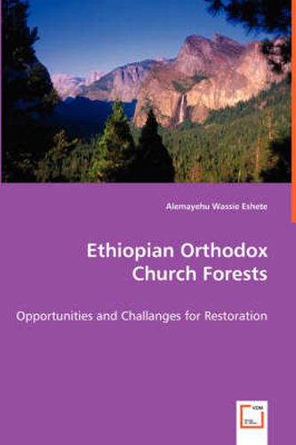 Cover image for Ethiopian Orthodox Church Forests - Opportunities and Challanges for Restoration