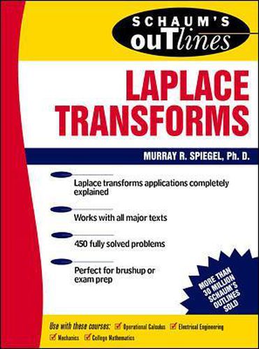 Cover image for Schaum's Outline of Laplace Transforms