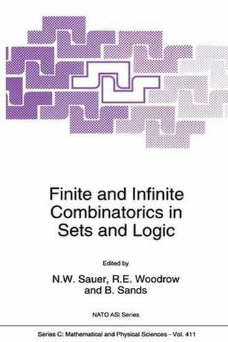 Cover image for Finite and Infinite Combinatorics in Sets and Logic