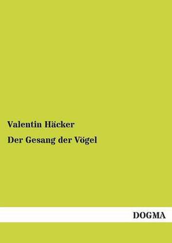 Cover image for Der Gesang Der Vogel