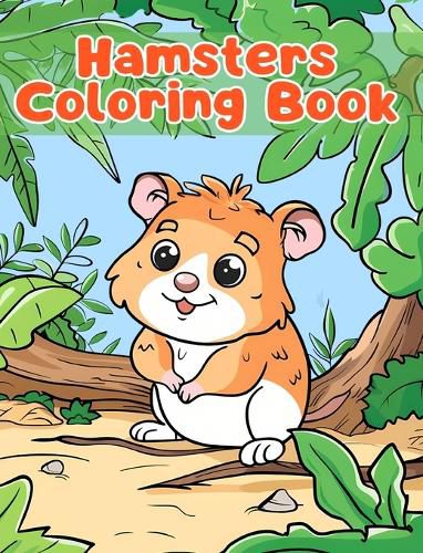 Cover image for Hamsters Coloring Book