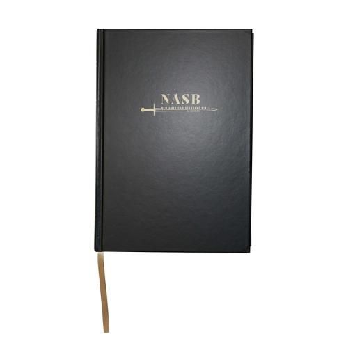 Cover image for NASB Large Print Wide Margin - Black Hardcover