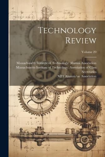 Cover image for Technology Review; Volume 20