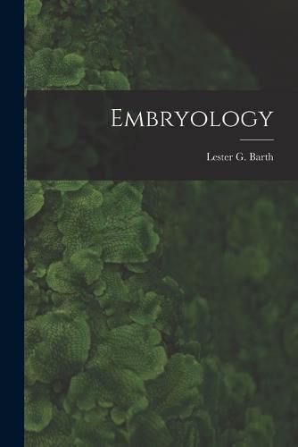 Cover image for Embryology