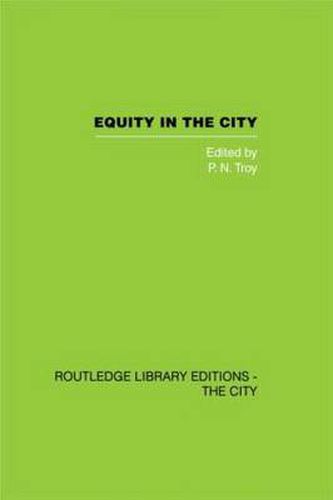 Cover image for Equity in the City