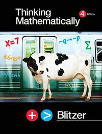 Cover image for Thinking Mathematically Value Package (Includes Mathxl 24-Month Student Access Kit)