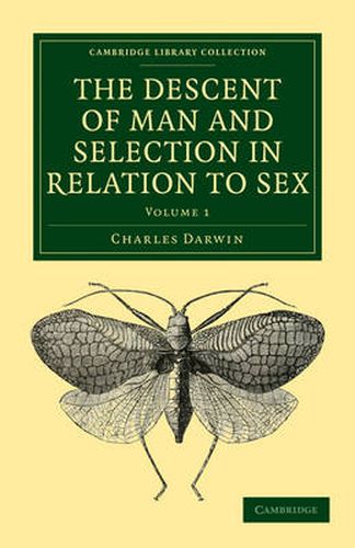 Cover image for The Descent of Man and Selection in Relation to Sex 2 Volume Paperback Set