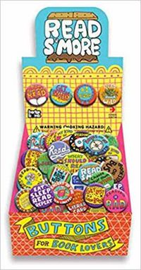 Cover image for Read S'more Badge Box: LoveLit Button Assortment