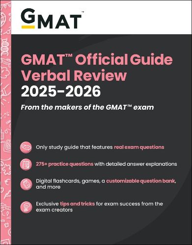 Cover image for GMAT Official Guide Verbal Review 2025 - 2026