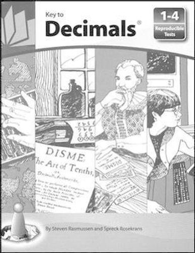 Cover image for Key to Decimals, Books 1-4, Reproducible Tests